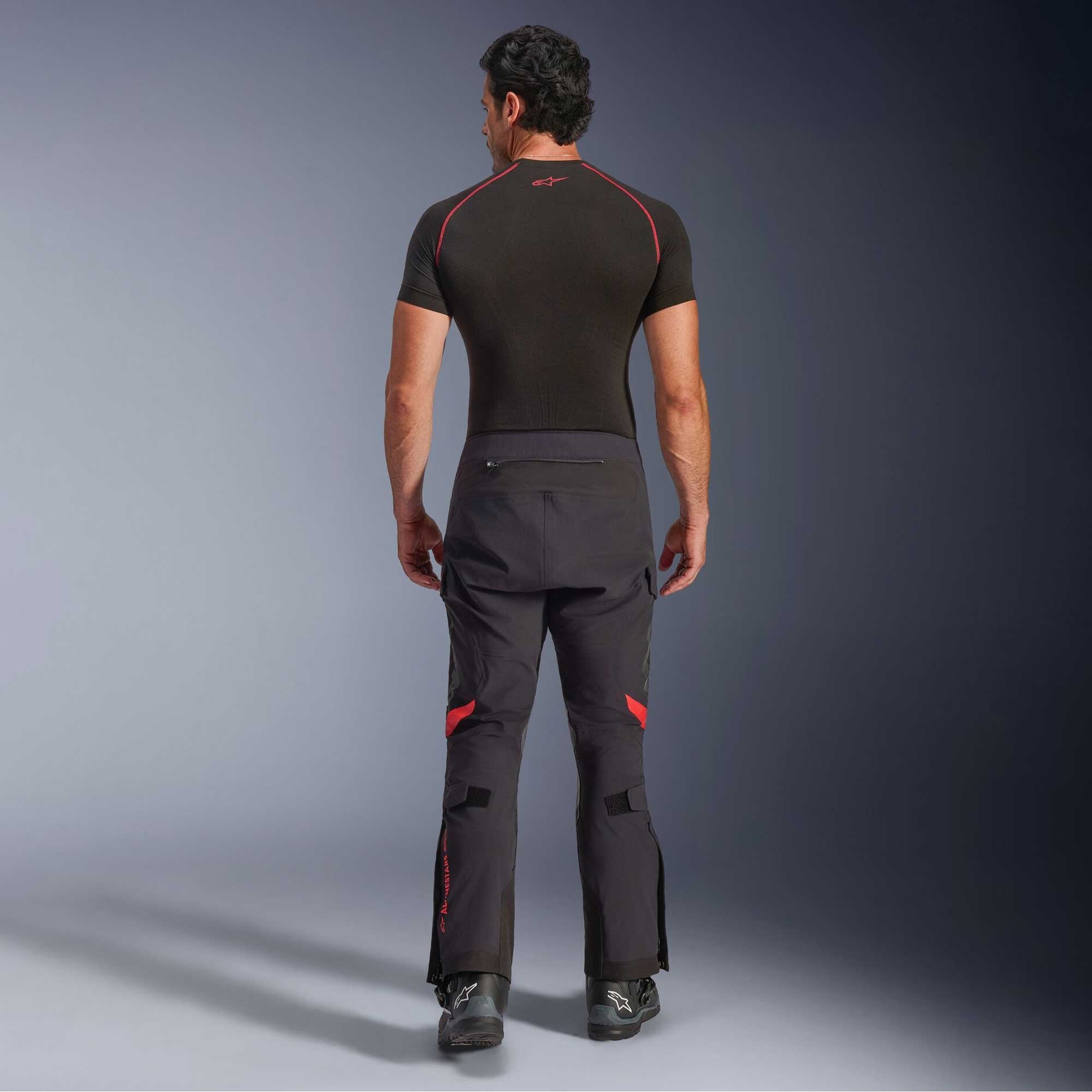 Alpinestars Halo PRO Drystar XF Laminated Motorcycle Adventure Textile Pant - Waterproof (Black/Dark Shadow)