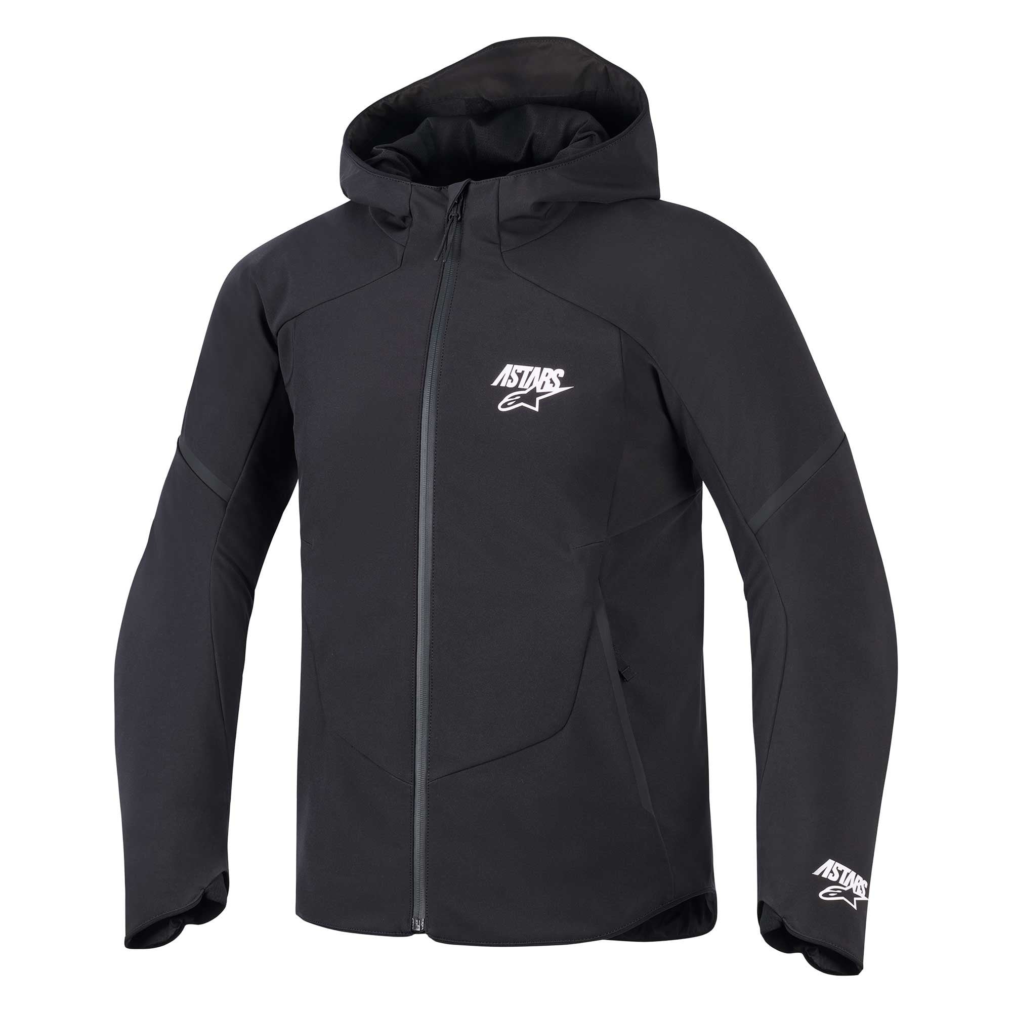 Alpinestars AeroShell WP Motorcycle Sports Urban Softshell Jacket (Black/Black)