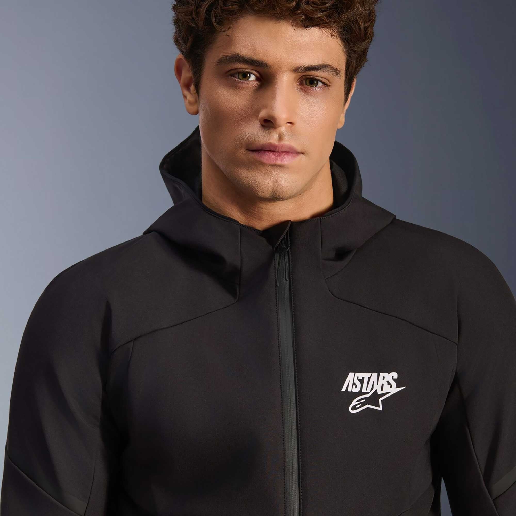 Alpinestars AeroShell WP Motorcycle Sports Urban Softshell Jacket (Black/Black)