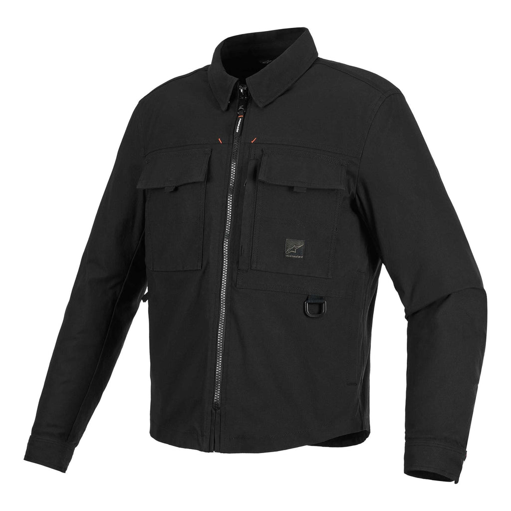 Alpinestars BRYON WR Overshirt Motorcycle Urban Textile Jacket (Black)