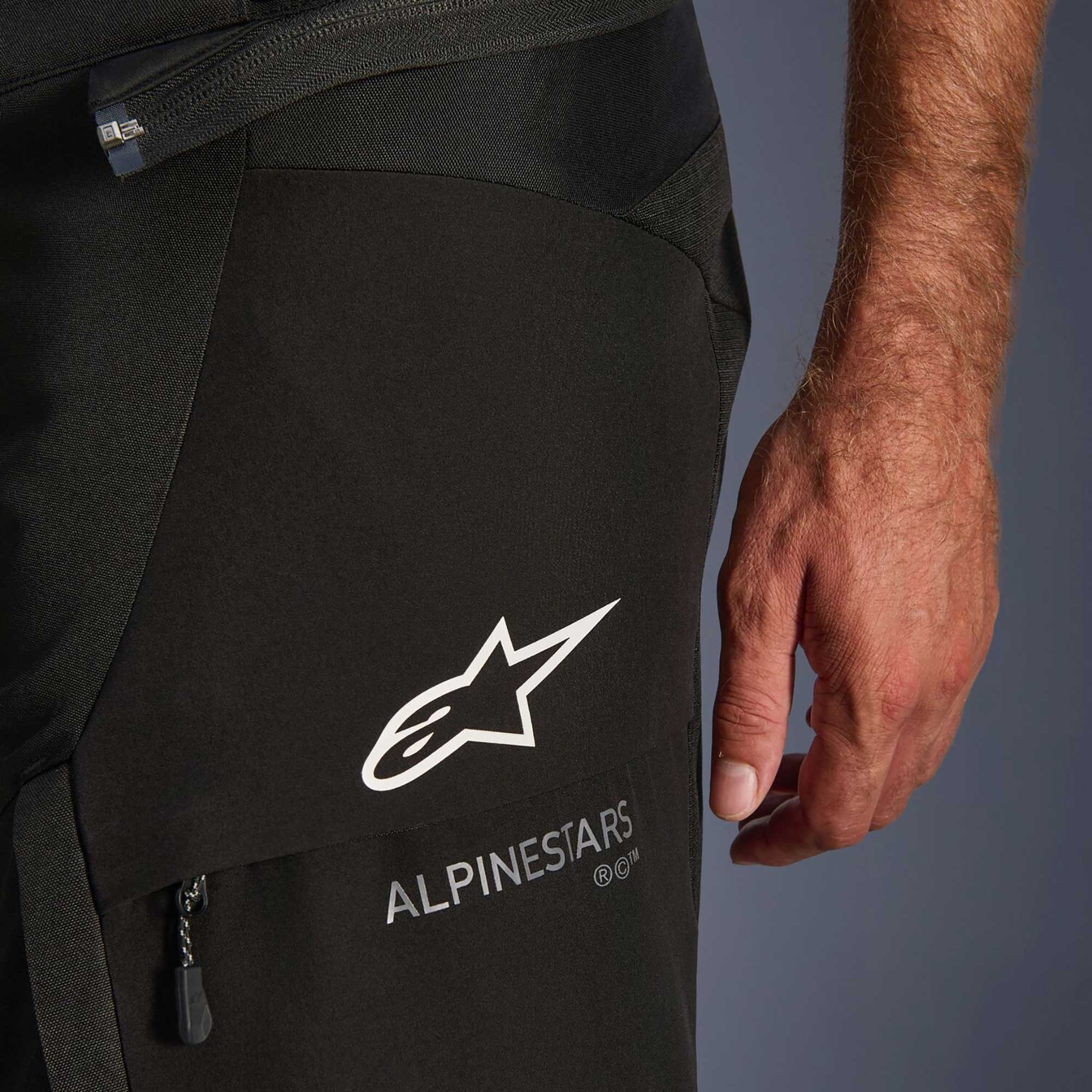 Alpinestars Andes Drystar V4 Motorcycle Adventure Textile Pant (Black)