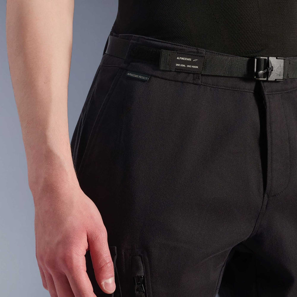 Alpinestars FLEX-AST Cargo Motorcycle Pants (Black/Black)