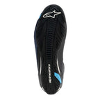 Alpinestars Faster-4 DRYSTAR WP Motorcycle Riding Shoes (Black/Night Navy/Cyan)