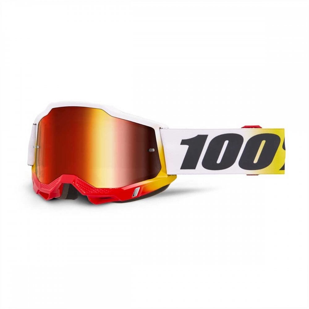 100% MX | MTB Goggles - Accuri-2 (TORKEN) Red Iridium Lens