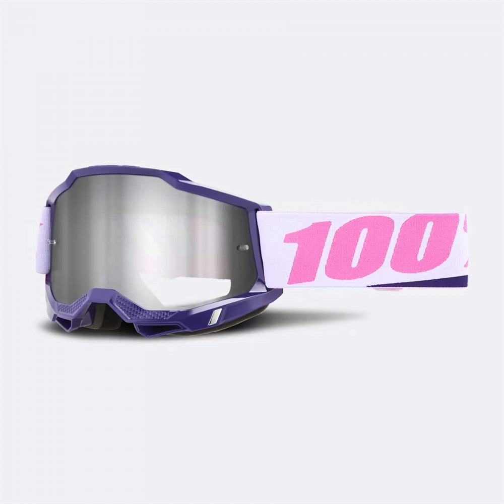 100% MX | MTB Goggles - Accuri-2 (YUMIKO) Silver Iridium Lens