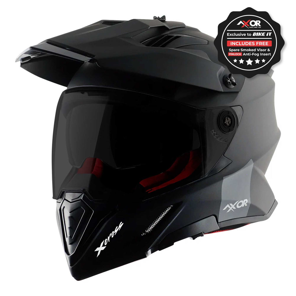 Axor (2026) Helmet - X-Cross Adventure - Matt Black