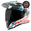 Axor (2026) Helmet - X-Cross Adventure - Gloss White/Red