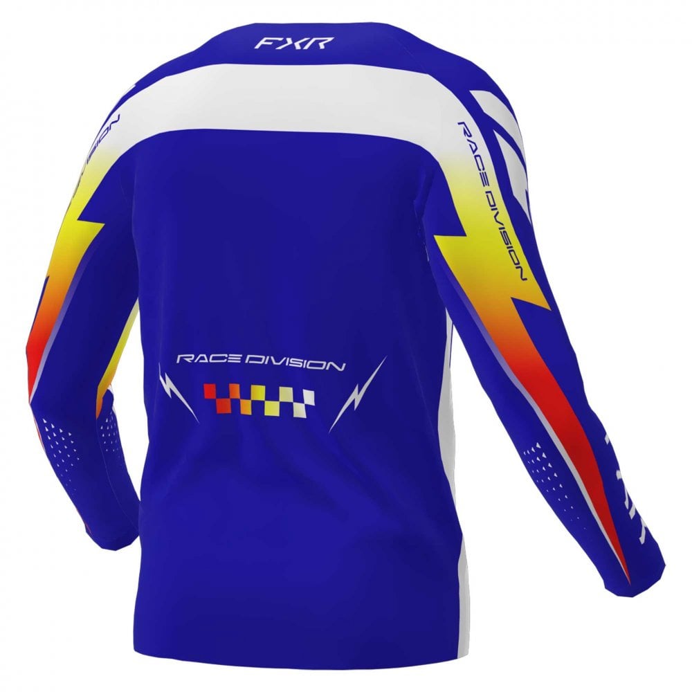 FXR (MX26) Jersey - CLUTCH PRO (Royal/Yellow/Red)