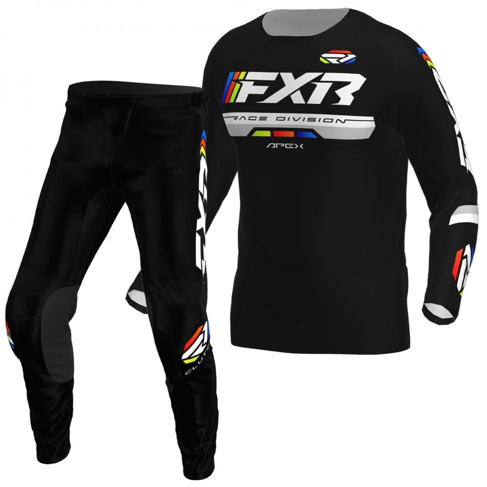 FXR (MX26) MX Jersey & Pant Kit Deal - APEX (Black)