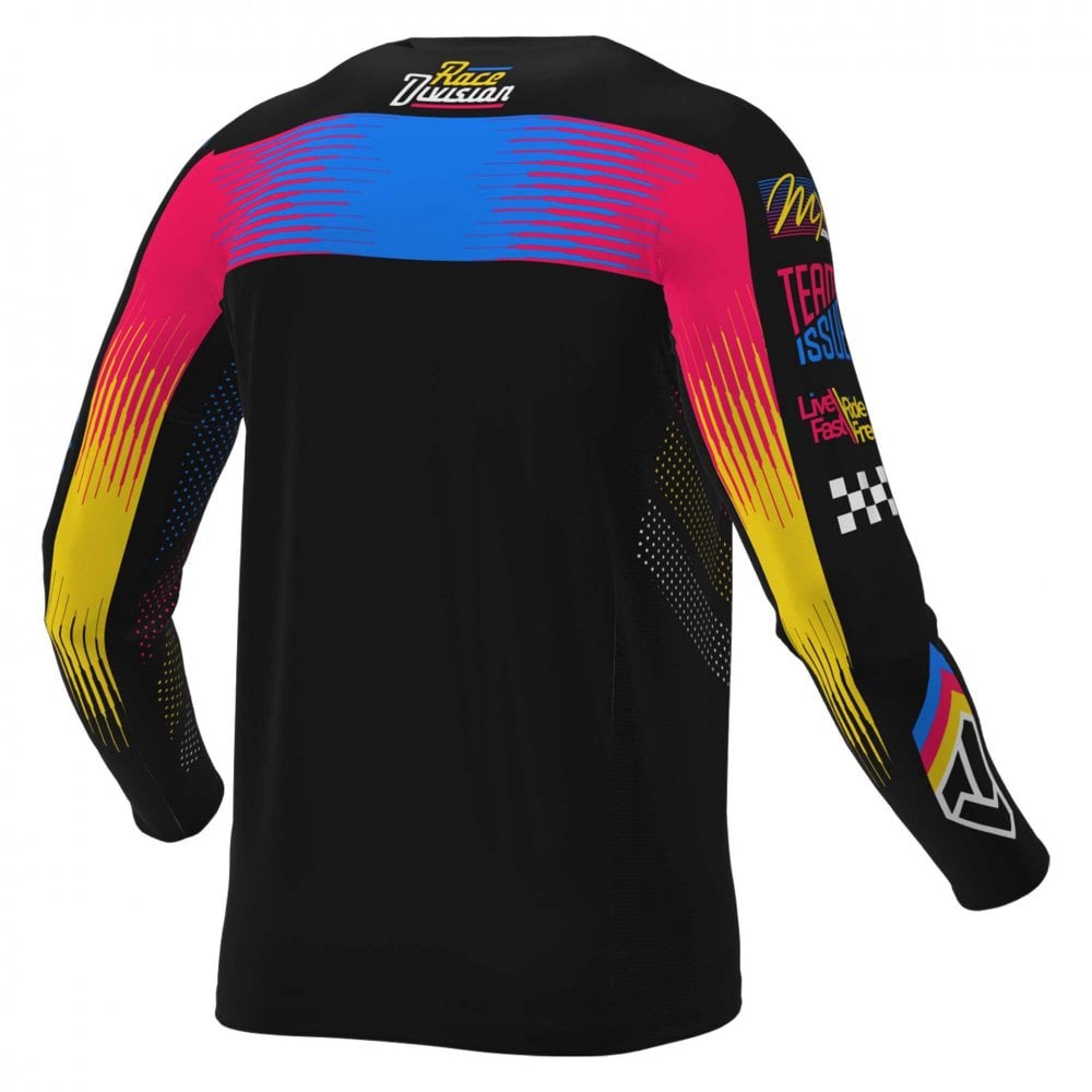 FXR (MX26) Youth Jersey - PODIUM (Black/Blue/Razz)
