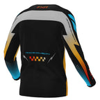 FXR (MX26) Youth MX Jersey & Pant Kit Deal - CLUTCH (Grey/Sky/Orange)