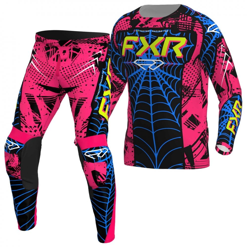 FXR (MX26) Kids MX Jersey & Pant Kit Deal - CLUTCH (Arachnid)