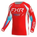 FXR (MX26) Youth Jersey - CLUTCH (Red/Blue/White)