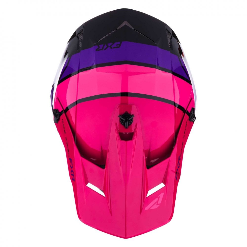 FXR (MX26) Helmet - Clutch - COMP (Black/Razz)