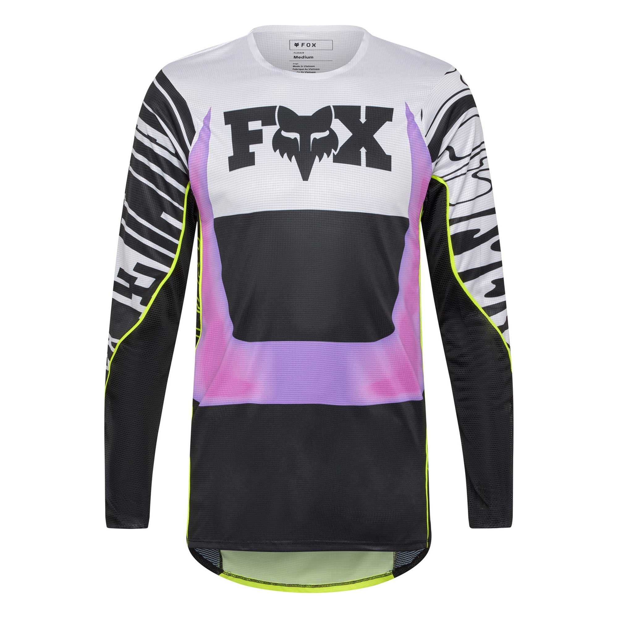 FOX (Limited Edition) Jersey & Pant Kit Deal - FLEXAIR - PHANTOM (Black/White/Purple)