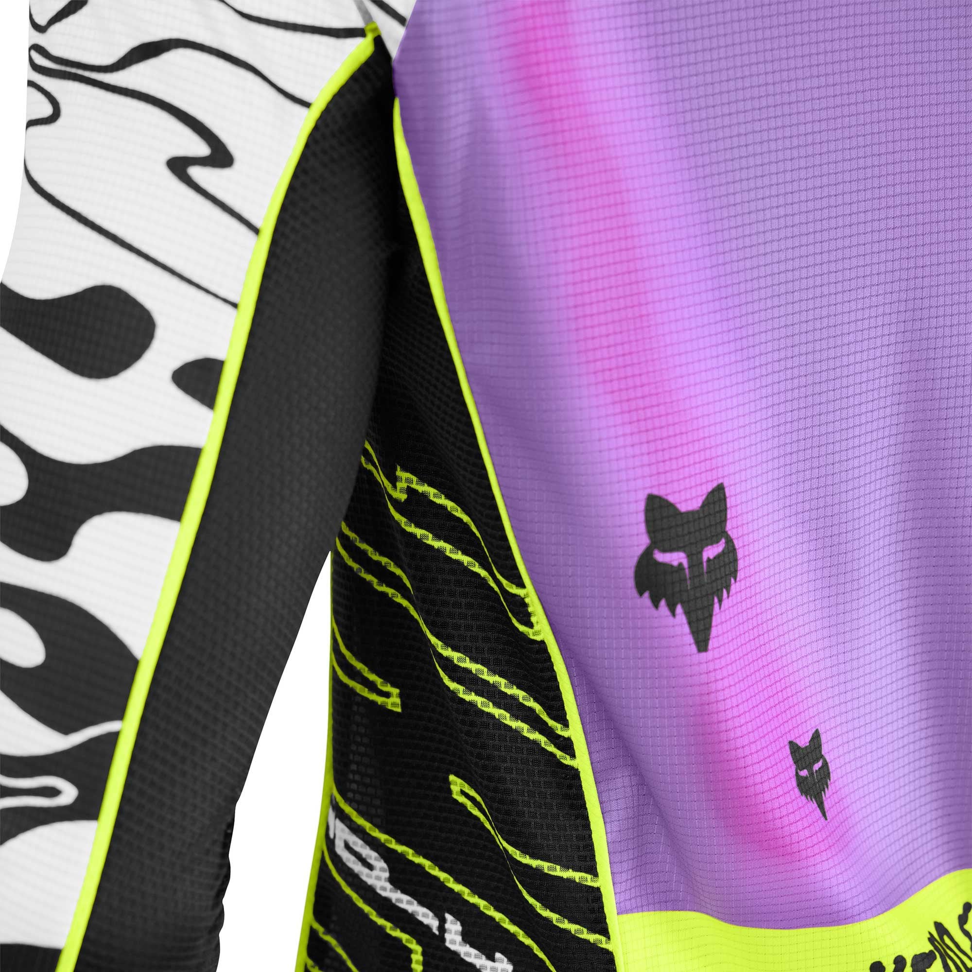 FOX (Limited Edition) Jersey & Pant Kit Deal - FLEXAIR - PHANTOM (Black/White/Purple)