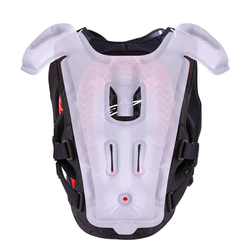 Alpinestars (Air Bag) System - Tech-Air MX Chest & Back Armour (White)
