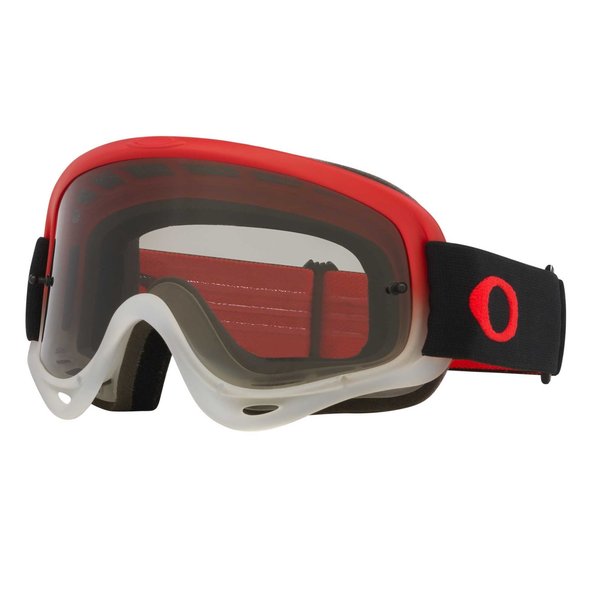 Oakley O-Frame Goggles (Team Red) - Light Grey Lens