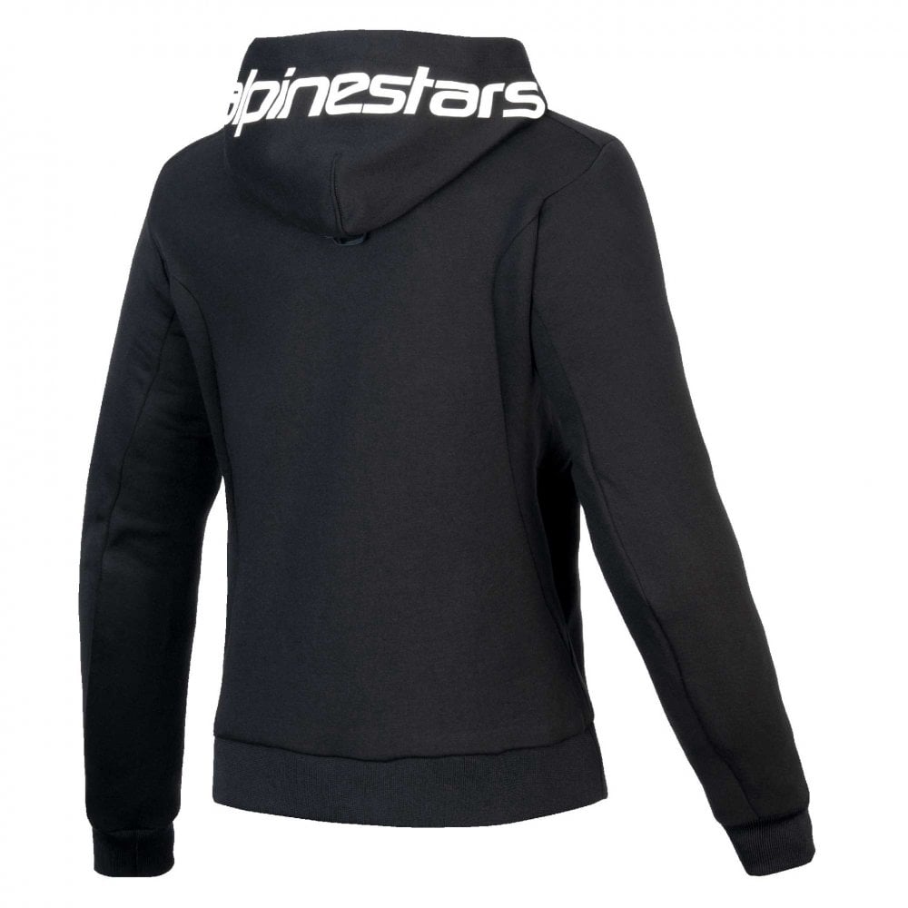 Alpinestars Women's Chrome V2 SPORT Motorcycle Hoodie (Black/White)