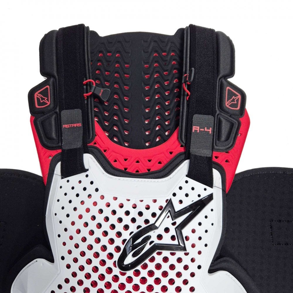 Alpinestars (Spares) Armour - Nucleon A-4 Plasma Roost Coverage Extension Kit (Red)
