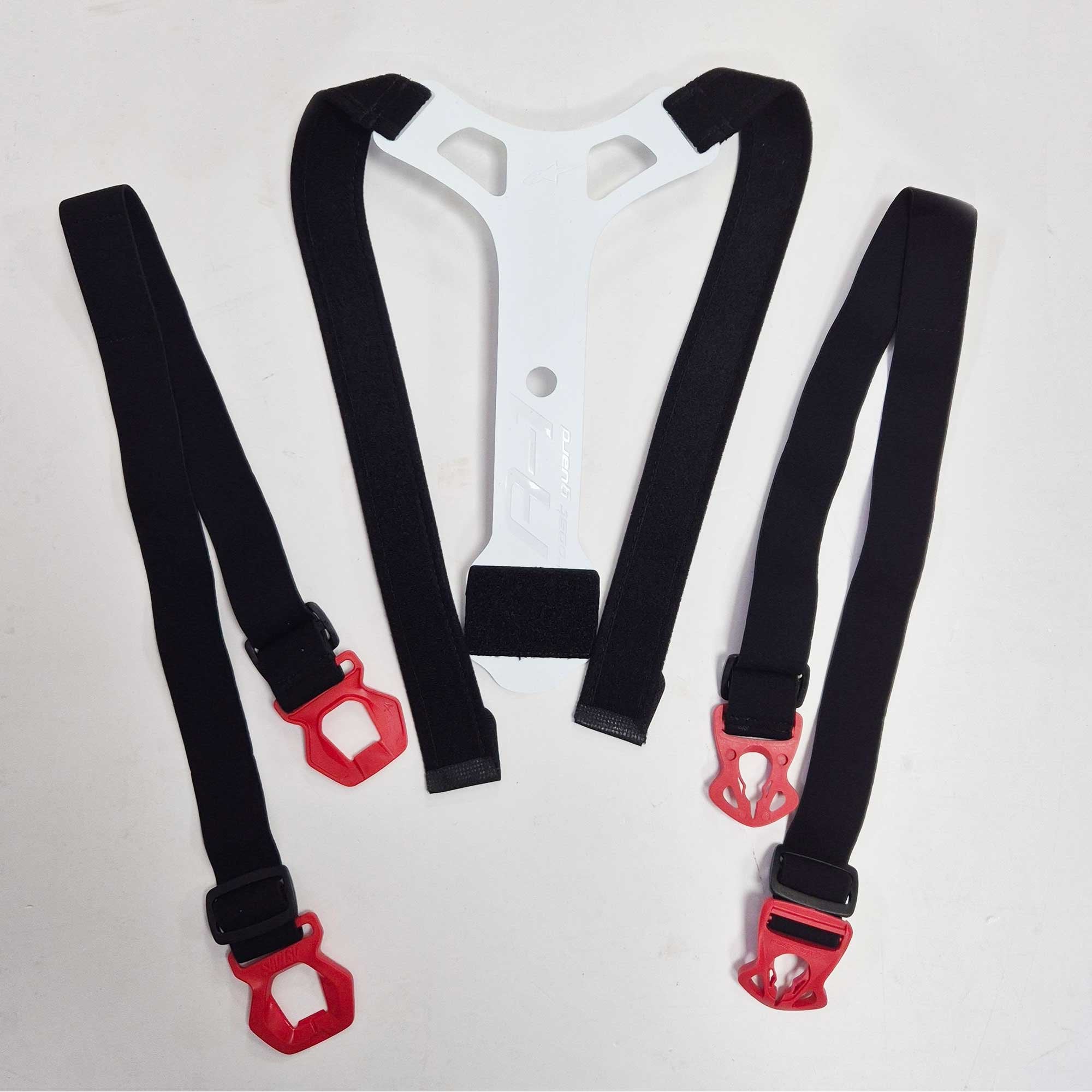 Alpinestars (Spares) Armour - A-1 Chest Y-Strap Racing Conversion Kit (Black)