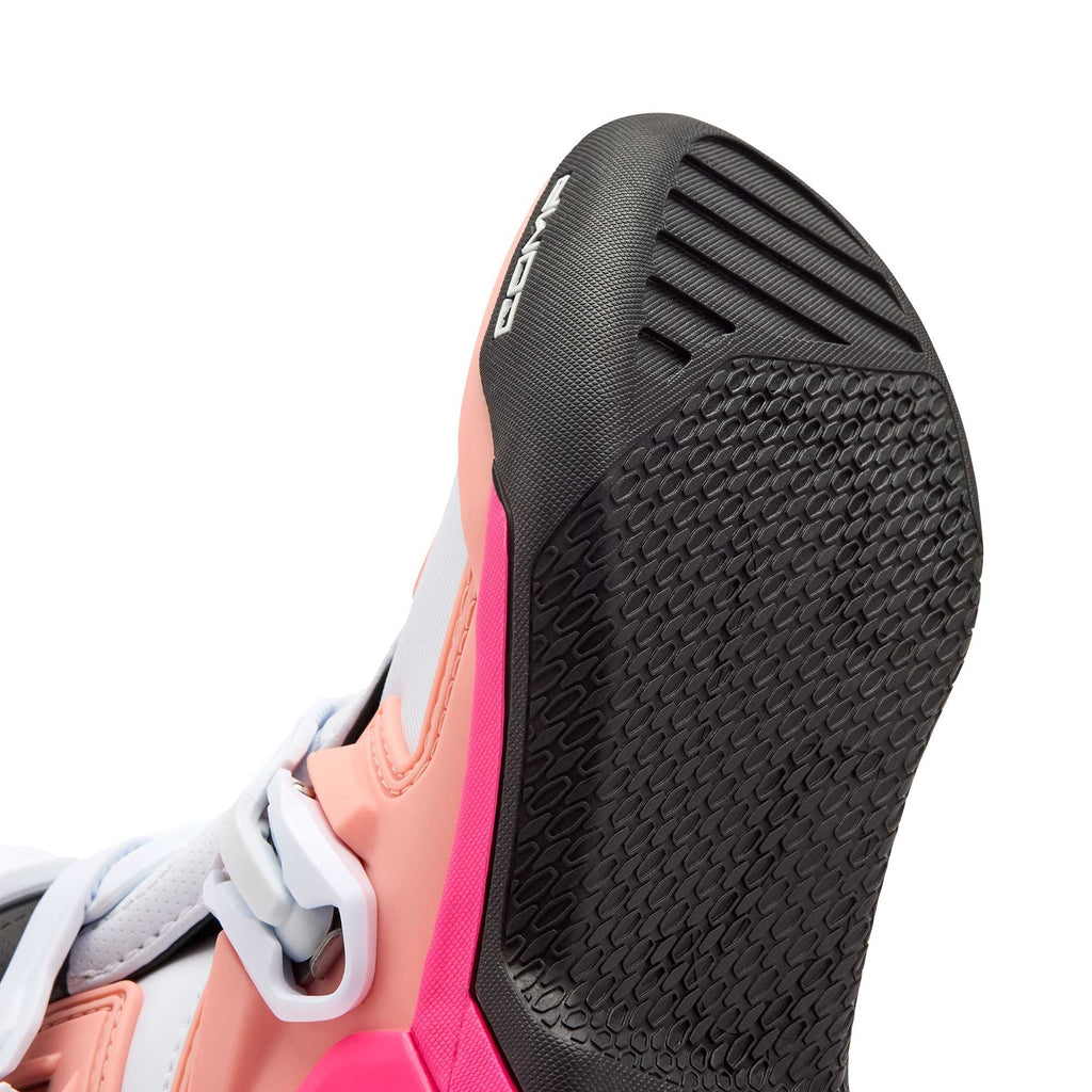 FOX Racing Women's MX Boots - COMP (Pink/Coral/Black/White)