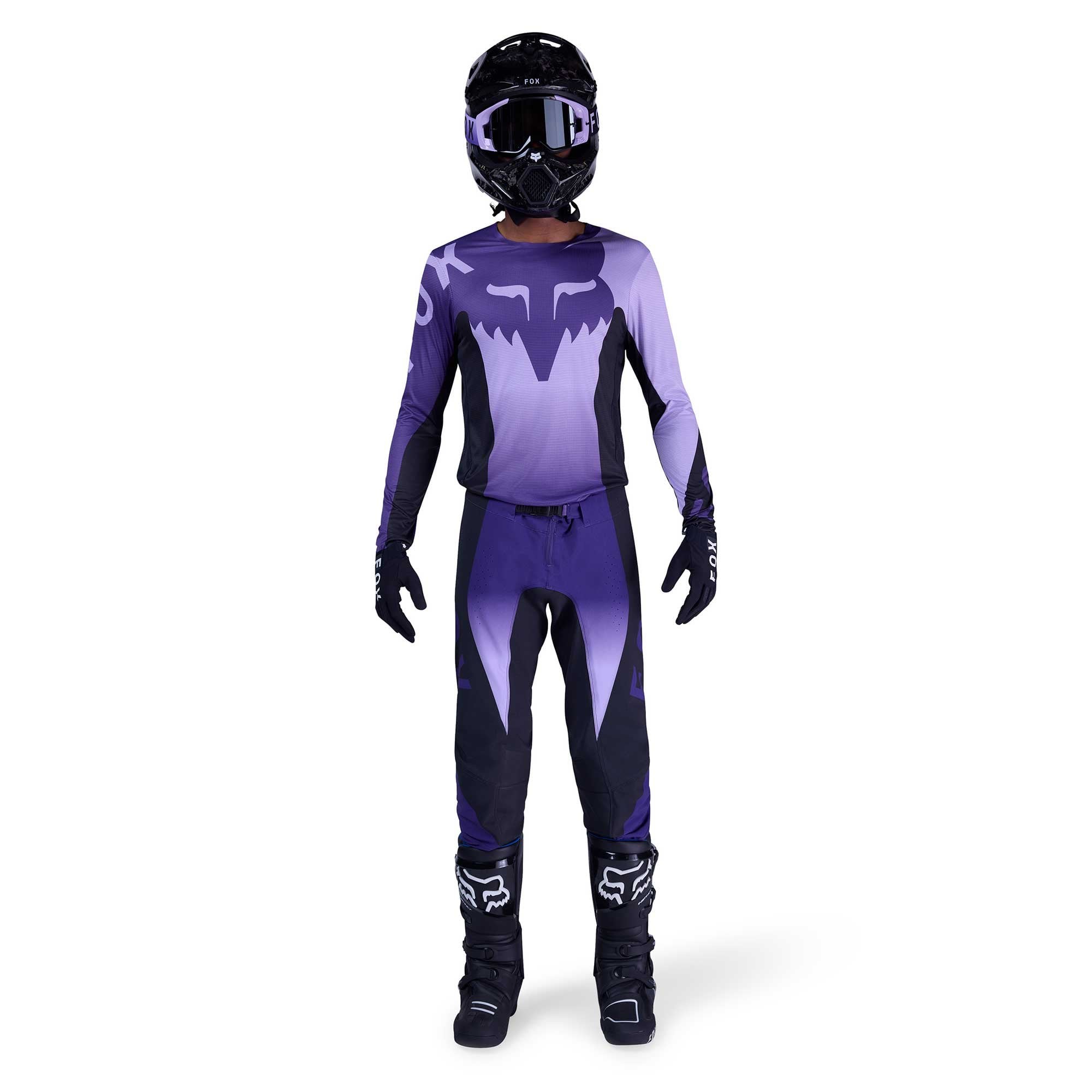 FOX Racing MX Jersey & Pant Kit Deal - FlexAir SPIRE (Lilac/Purple/Black)