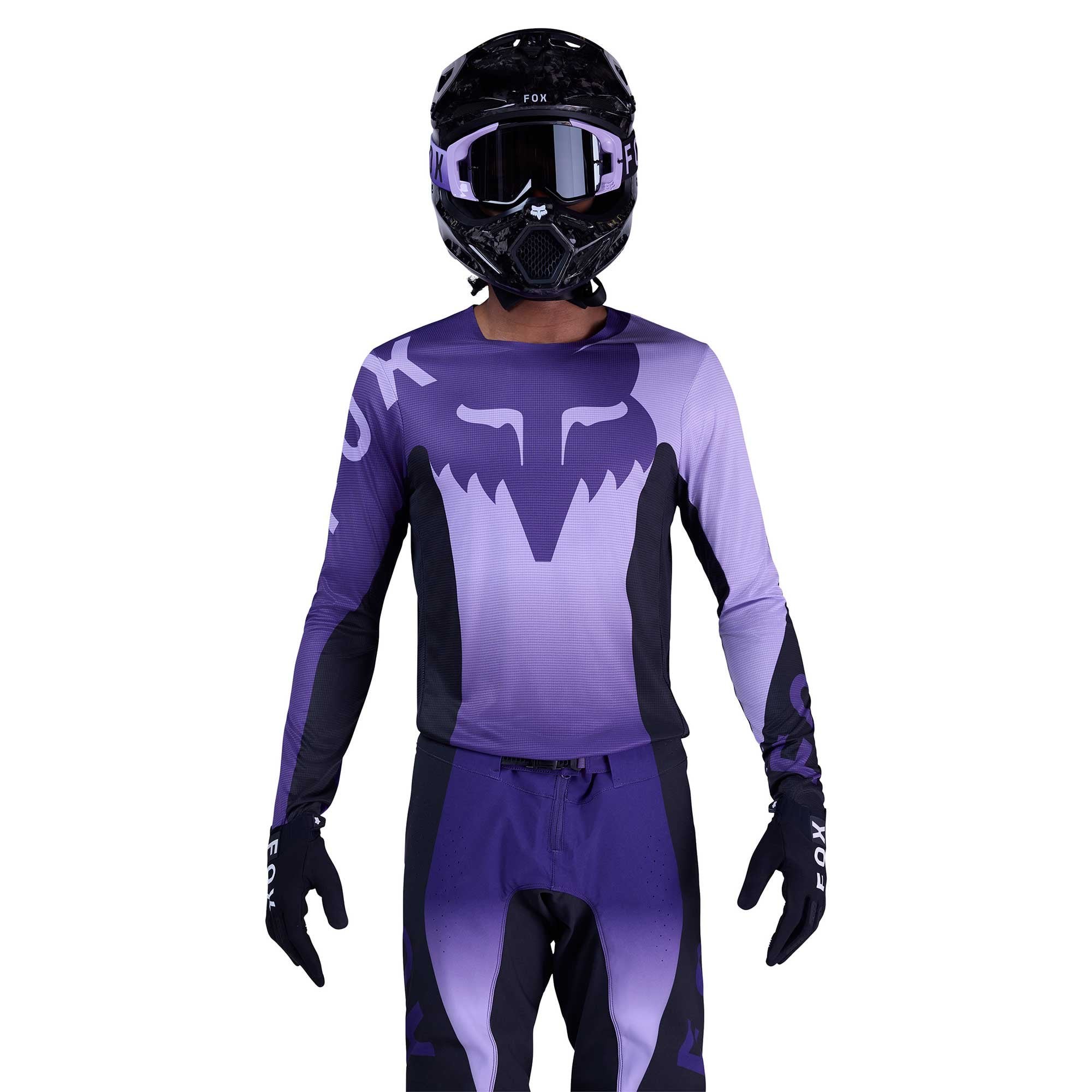 FOX Racing MX Jersey & Pant Kit Deal - FlexAir SPIRE (Lilac/Purple/Black)
