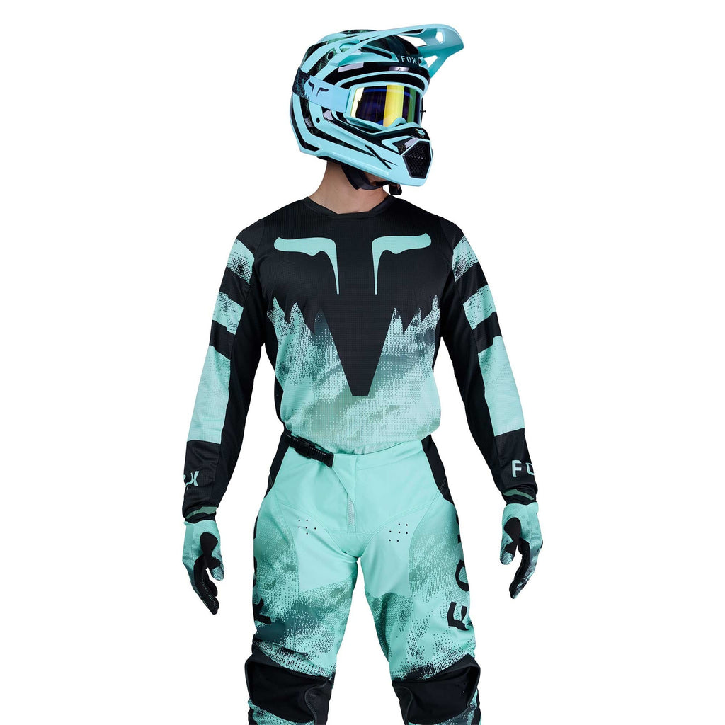 FOX Racing MX Jersey & Pant Kit Deal - 180 KAIROS (Turquoise/Teal/Black)