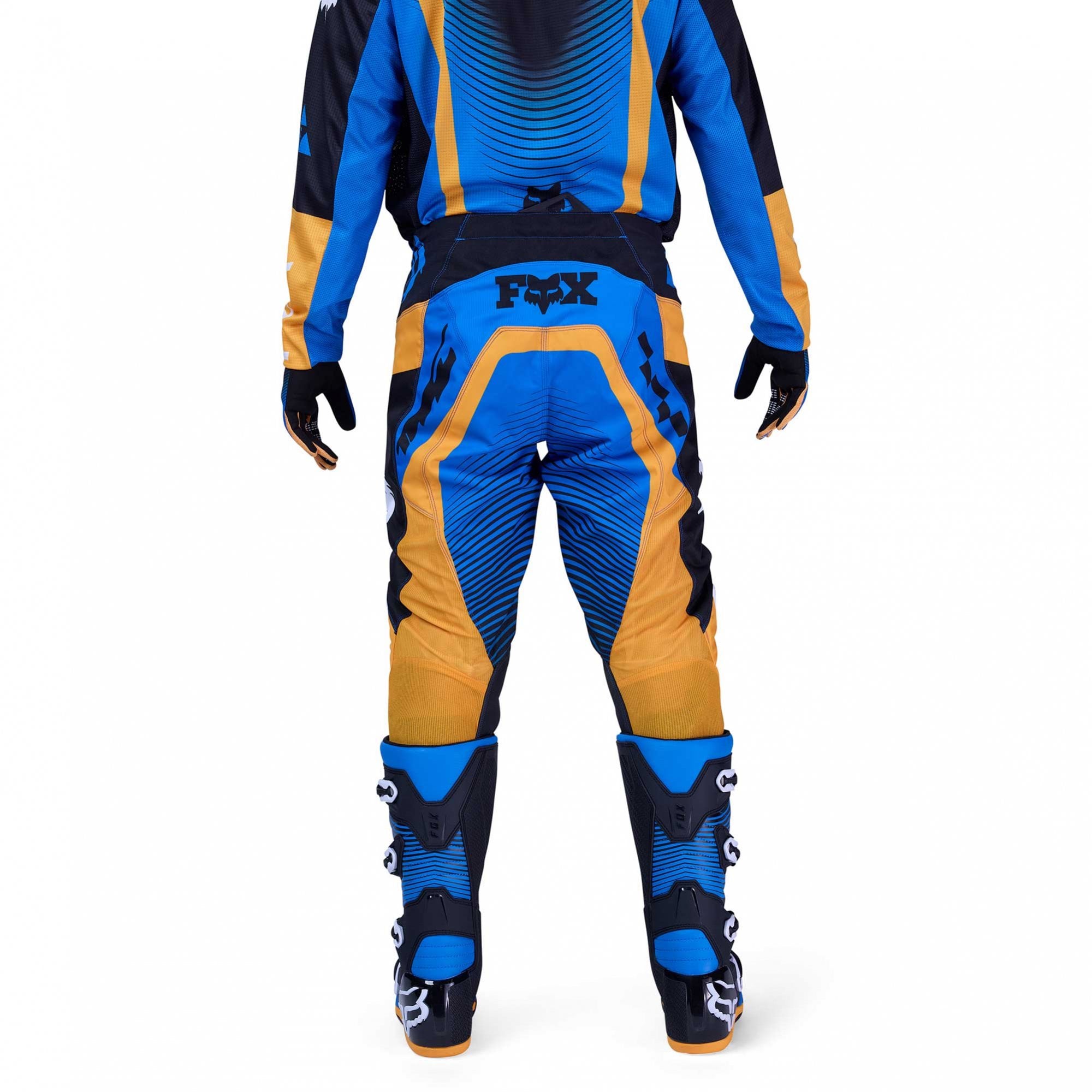 FOX Racing MX Jersey & Pant Kit Deal - 180 COLLECT (Blue/Tangerine/Black)