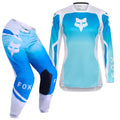 FOX Racing Women's MX Jersey & Pant Kit Deal - 180 SHIELD (White/Blue)