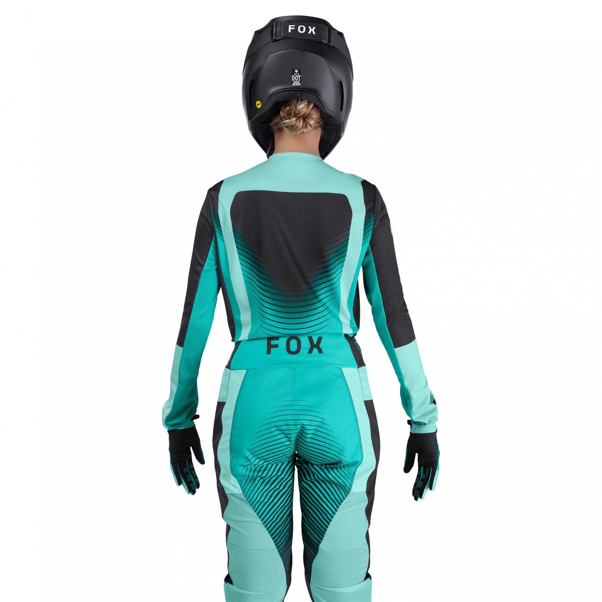 FOX Racing Women's MX Jersey & Pant Kit Deal - 180 COLLECT (Spearmint/Teal/Black)