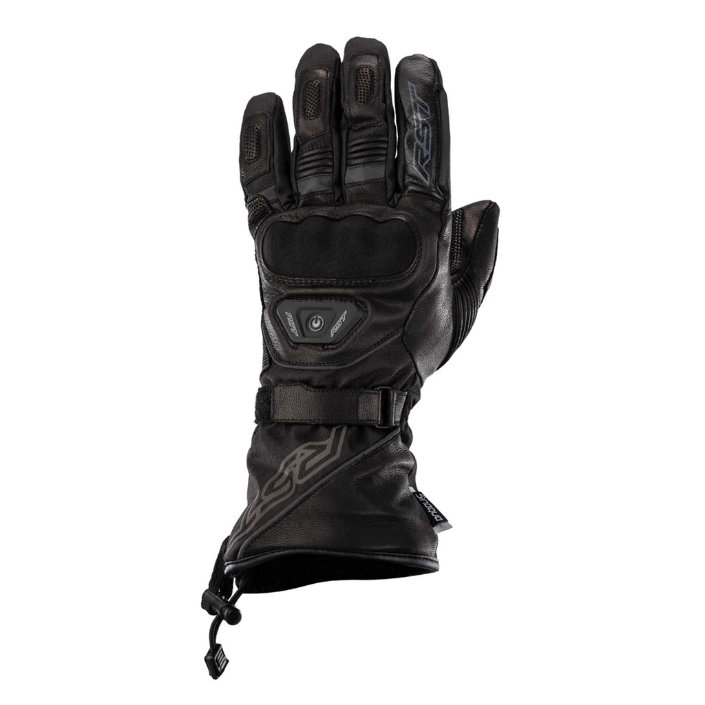 RST Motorcycle Winter Gloves - Pro Series Paragon 6 Heated CE Waterproof (Black)