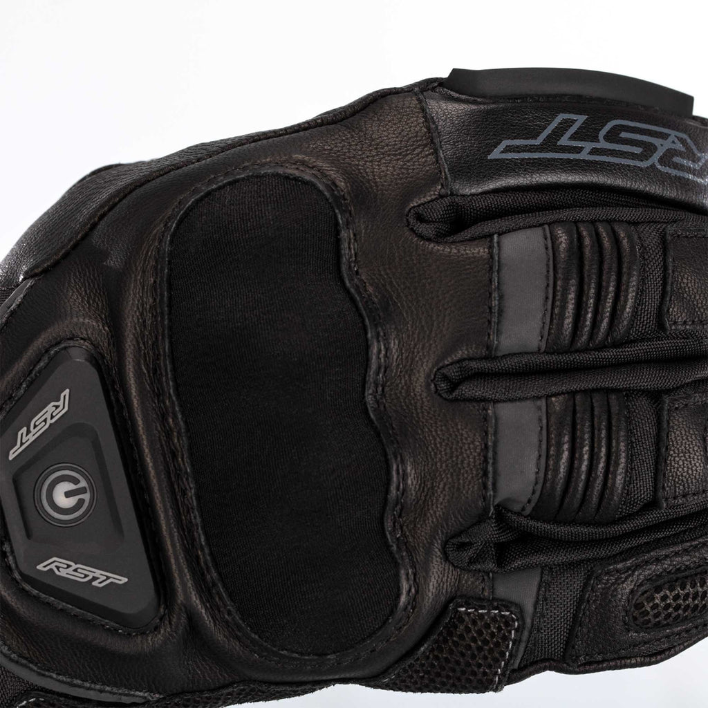 RST Motorcycle Winter Gloves - Pro Series Paragon 6 Heated CE Waterproof (Black)
