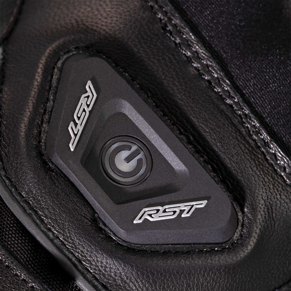 RST Motorcycle Winter Gloves - Pro Series Paragon 6 Heated CE Waterproof (Black)