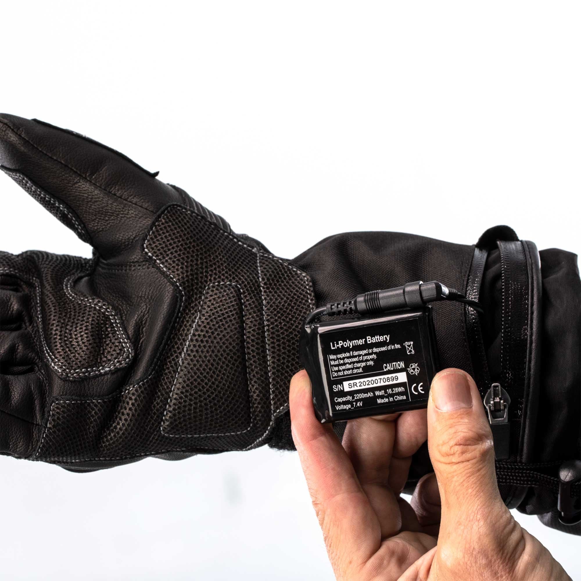 RST Motorcycle Winter Gloves - Pro Series Paragon 6 Heated CE Waterproof (Black)