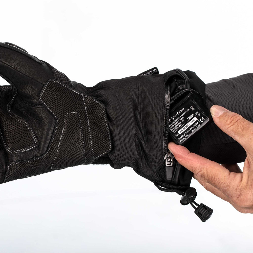 RST Motorcycle Winter Gloves - Pro Series Paragon 6 Heated CE Waterproof (Black)