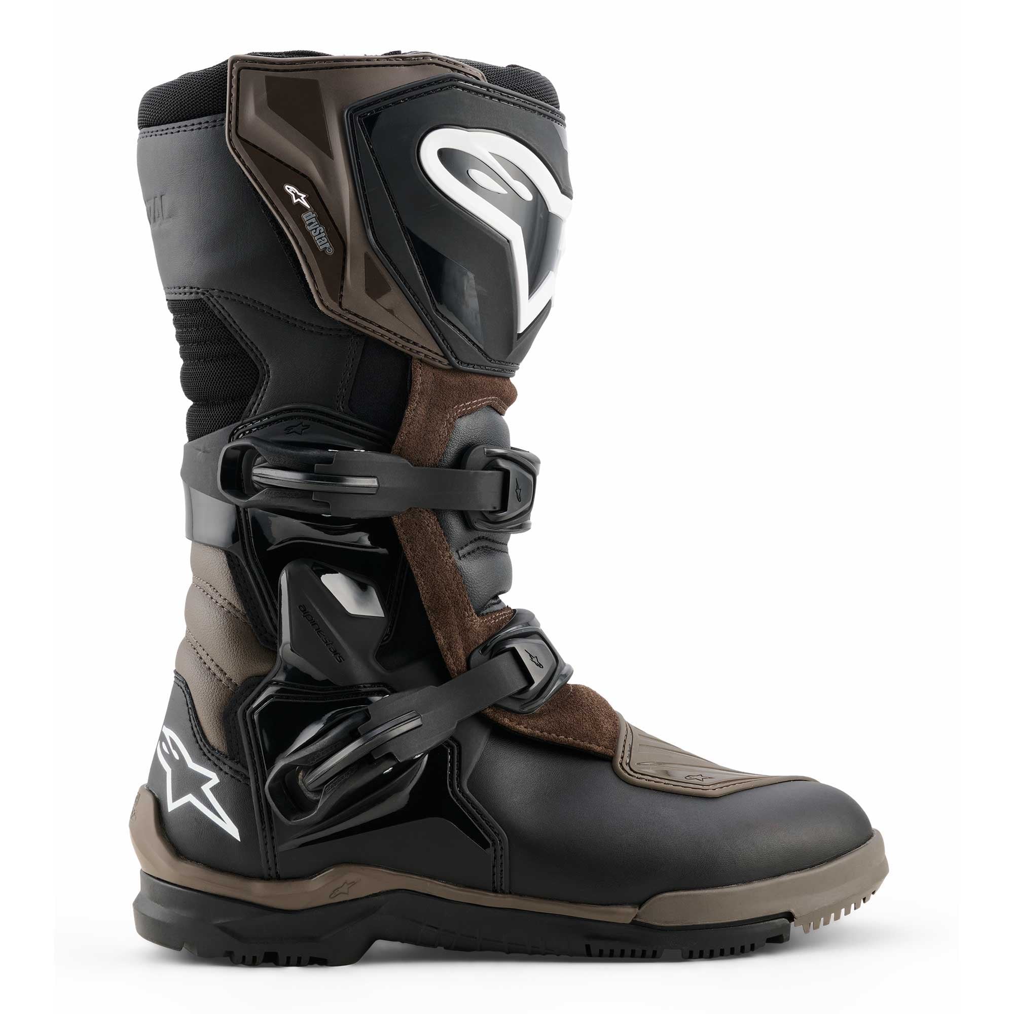 Alpinestars Corozal V2 Drystar Motorcycle Adventure Boots (Brown/Black)