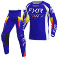 FXR (MX26) Youth MX Jersey & Pant Kit Deal - CLUTCH (Royal/Yellow/Red)