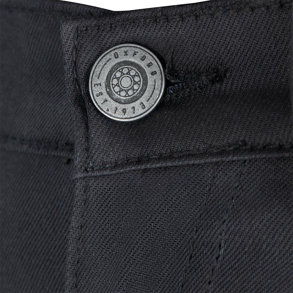 Oxford (2025) Women's Motorcycle Jegging - Armourlite (AA) Single Layer (Waxed Black) *Regular Leg*