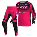 FXR (MX26) Youth MX Jersey & Pant Kit Deal - CLUTCH (Razz/Black/Pink)