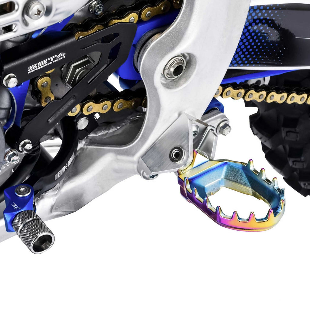 Zeta - Foot Pegs - MAX - YZF250 24-26. YZF450 23-26, WRF250 25-26, WRF450 24-26, YZF250X 25-26, YZF450X 24-26