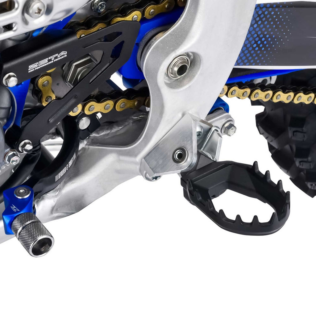 Zeta - Foot Pegs - MAX - YZF250 24-26. YZF450 23-26, WRF250 25-26, WRF450 24-26, YZF250X 25-26, YZF450X 24-26
