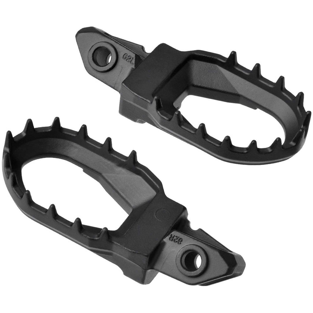 Zeta - Foot Pegs - MAX - KTM SX/SXF 125-450 23-26, EXC/EXCF 125-450 24-26, Husqvarna TC/FC 125-450 23-26, TE/FE 125-450 24-26, TX300 23-26, FX350/450 23-26, Gas Gas 125-500 24-26, MCF250/450 FACTORY 23-26