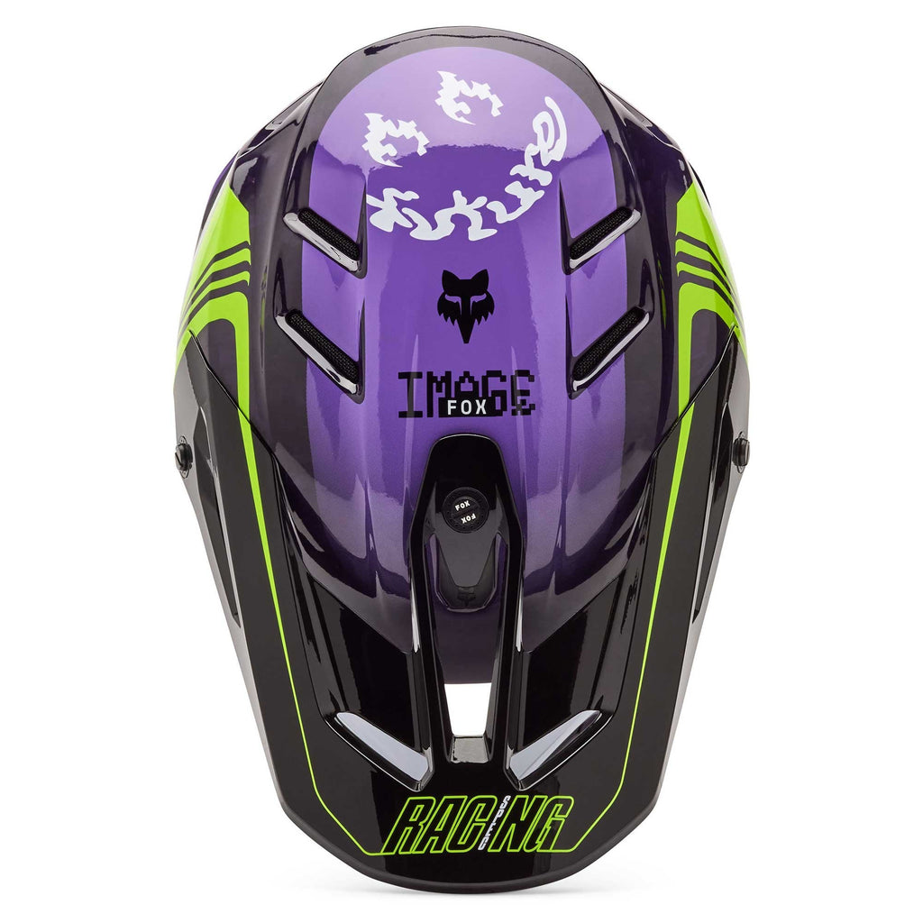 FOX Racing MX | Enduro Helmet - V3 RS Carbon PHANTOM Limited Edition (Purple Haze)