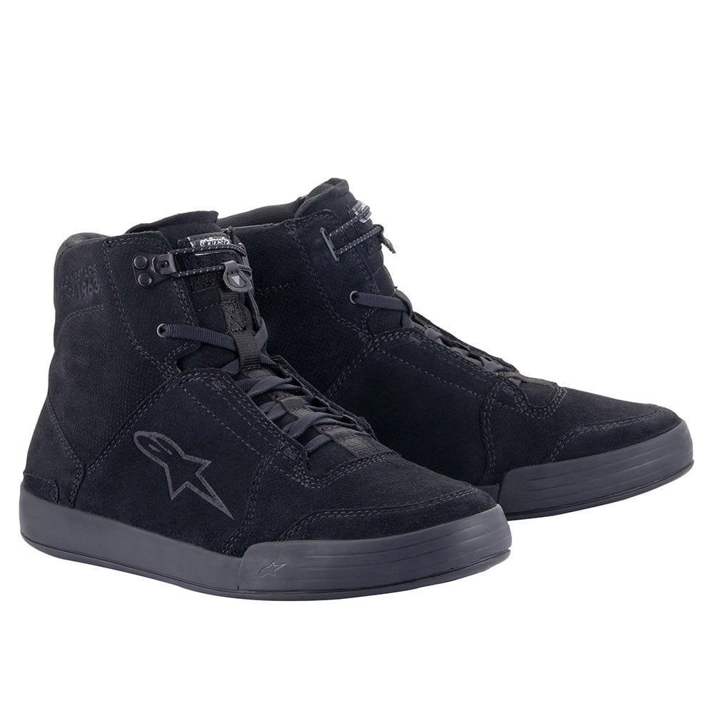 Alpinestars Chrome Motorcycle Riding Shoes (Black/Black)