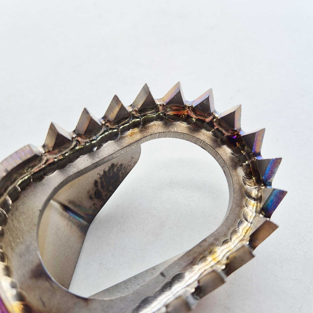 Apico - Foot Pegs - Titanium - OPEN - YZF250 24-26. YZF450 23-26, WRF250 25-26 WRF450 24-26, YZF250X 25-26, YZF450X 24-26