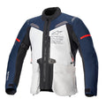 Alpinestars ST-7 2L Gore-Tex Laminate Motorcycle Touring | Adventure Jacket (Ice Grey/Dark Blue/Black)