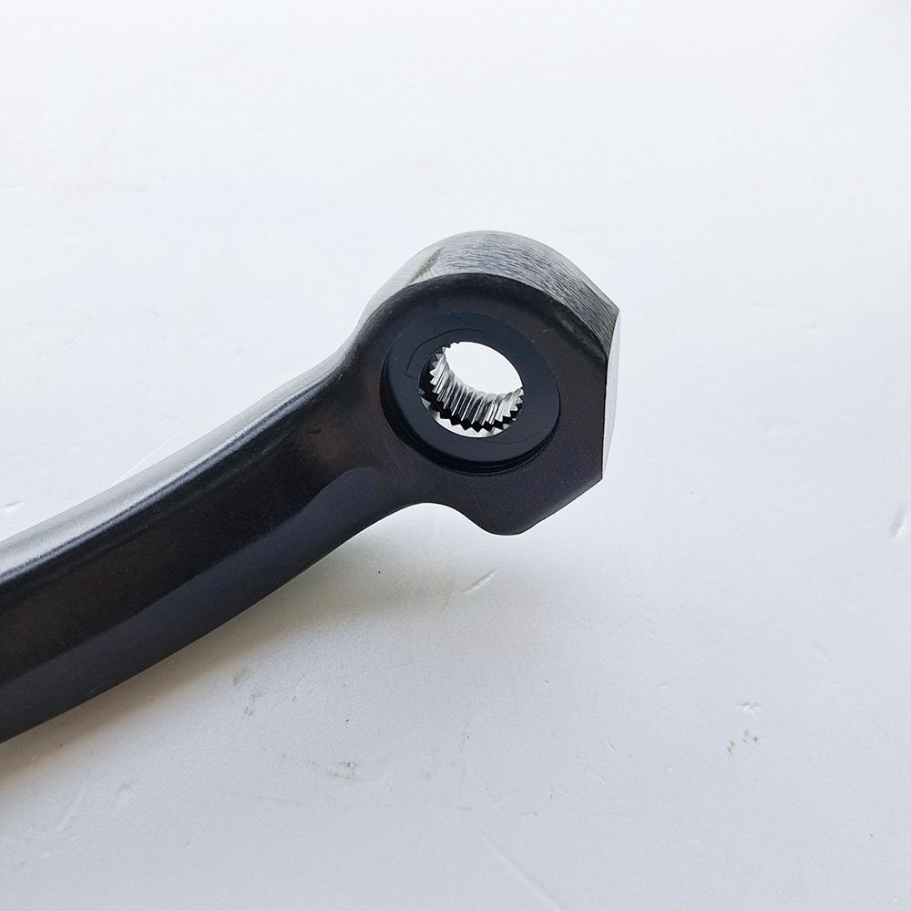 Zeta - Gear Lever - GPF501 - KTM SX85 18-25, SX125/150 17-22, EXC150 17-23, XC-W125/150 17-22, Husqvarna TC85 18-25, TC125 17-22, TE150 17-23, TX125 17-23, Gas Gas MC85 21-25, MC125 21-23 - Black w/Orange