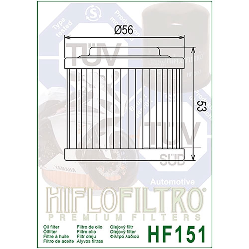 HiFlo Oil Filter - HF151